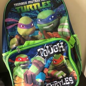 Teenage Mutant Ninja Turtle Bookbag/ Lunchbox